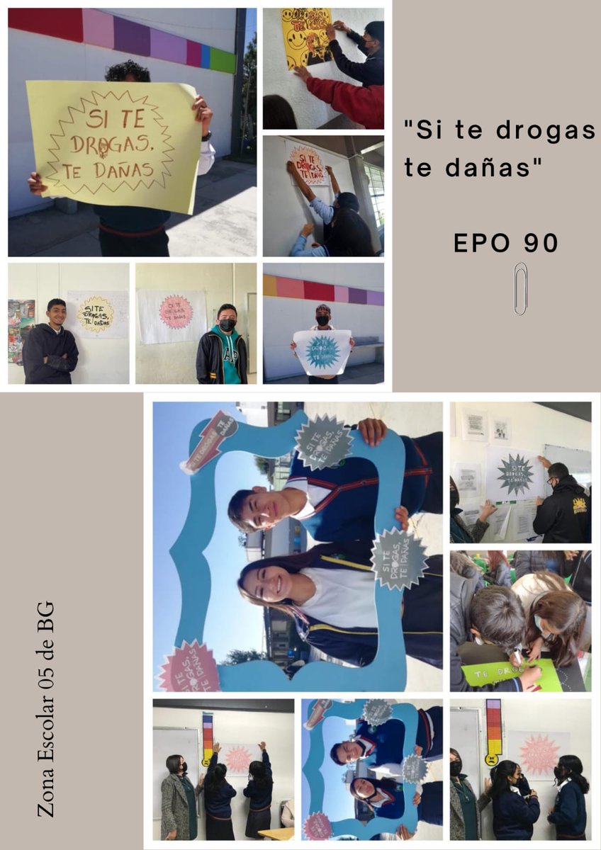 05Supervision's tweet photo. La Supervisión Escolar 05 BG, participo activamente en la campaña nacional "Si te drogas te dañas" en beneficio de la comunidad estudiantil de Educación Media Superior 
#SiTeDrogasTeDañas
#TuComunidadEscolarEdoméx
@SEMSedomex
@DGFAEMS
@SeducEdoMex
#YoElijoCuidarme https://t.co/TEPtnnPm3g
