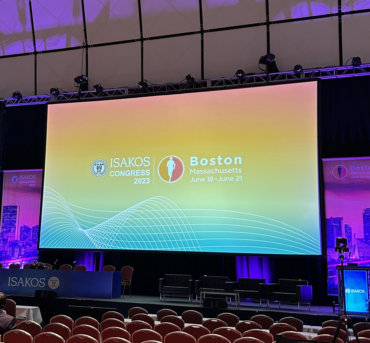 ISAKOS Congress Boston starting now! Looking forward to our research being presented! <a href="/UMmedschool/">University of Maryland School of Medicine</a> <a href="/umms/">University of Maryland Medical System</a> <a href="/UMMC/">University of Maryland Medical Center</a> <a href="/ISAKOS/">ISAKOS</a> #isakos2023