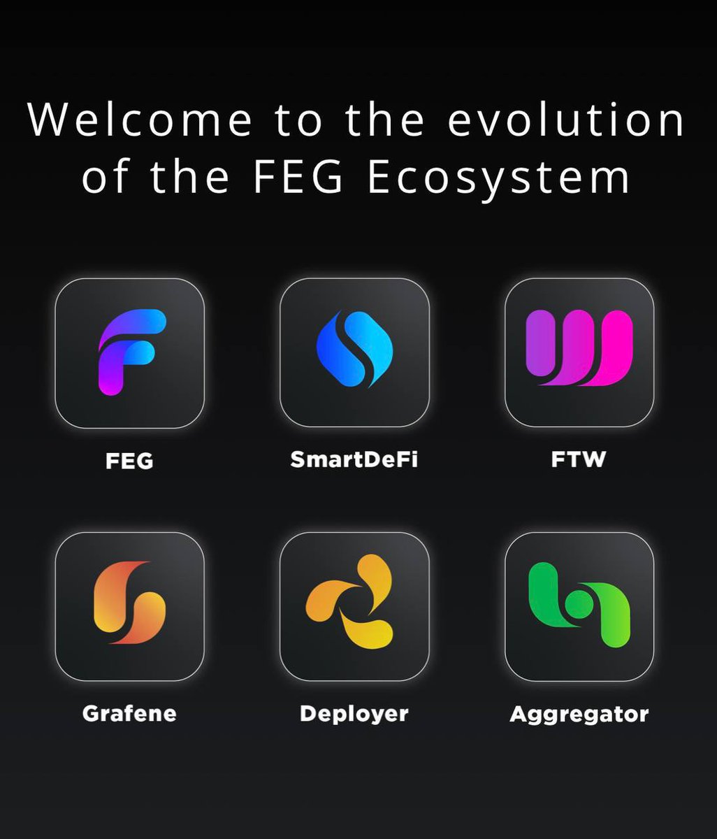 #fegtoken developers seek to push their limits and try to explore beyond the possible.  
👀
Multiple fully audited technologies #Staking #SmartDeFi #FTW #Aggregator #Grafenewallet that will become essential in the world of DEFI.
🛸
Be ready for the future⏳️
#BTC  #ETH #bnb