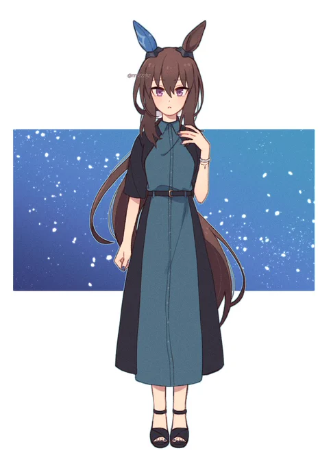 そこぱかの、ささきさんお衣装アヤベさん