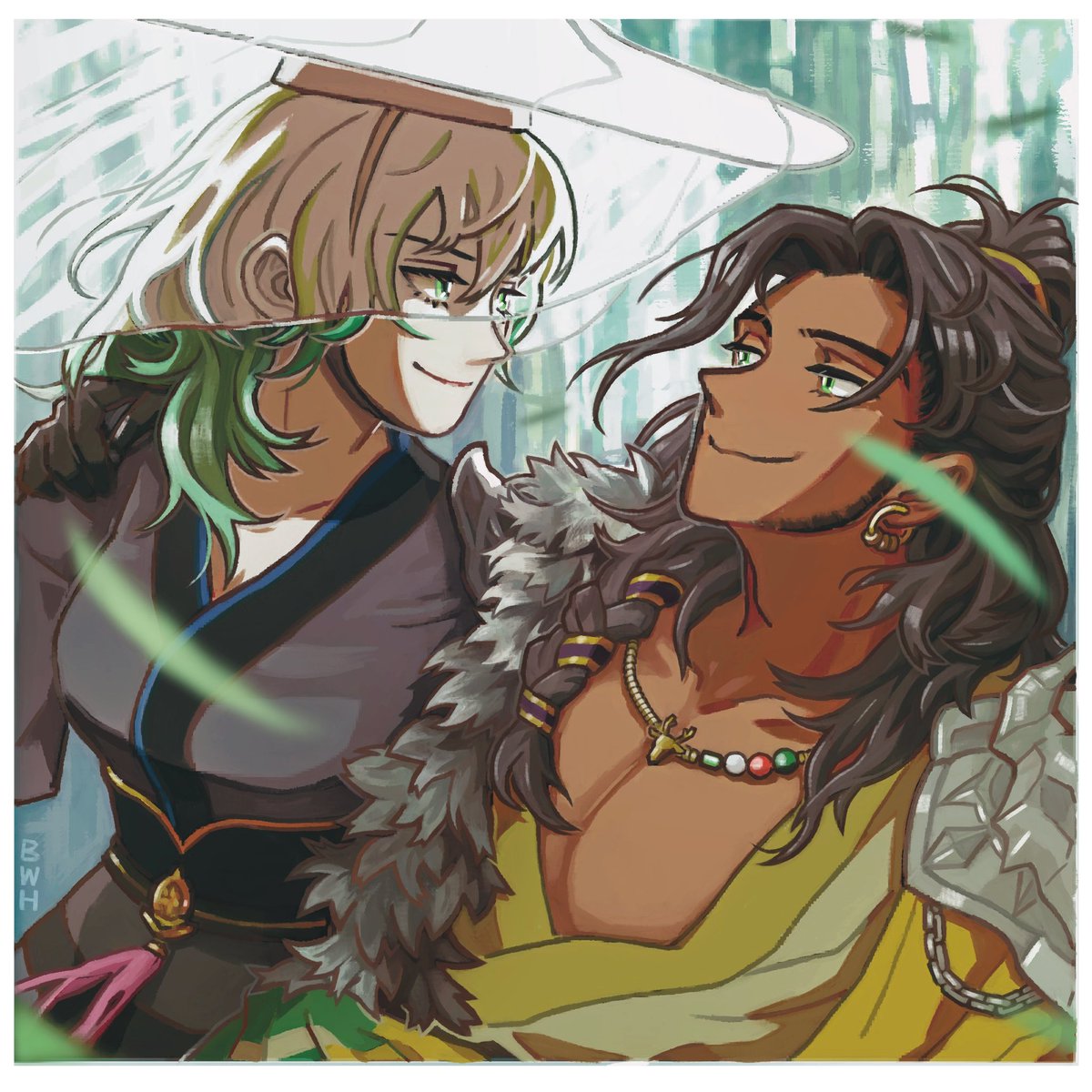 Verdant Wind but in Another Universe 🍃✨

给中枢的武侠江湖风库罗雷丝💛💚

#fe3h #claudeleth #クロレス