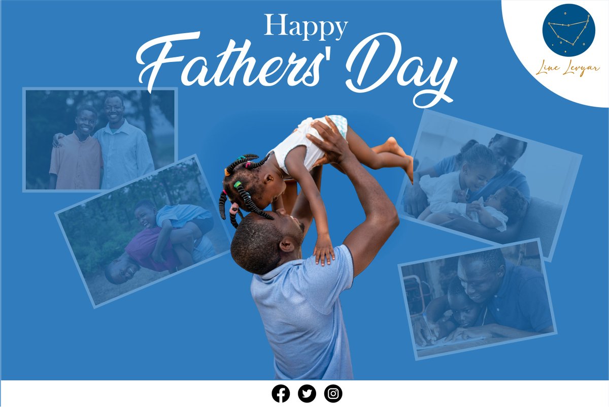 LineLevyar's tweet photo. A Father is someone you look up to no matter how tall you grow.
Happy Father's Day to all dads! 💙
#linelevyar #camélia #FatherDay #fetedesperes #Cameroun #fêtedespères https://t.co/9kHxTiPnF9