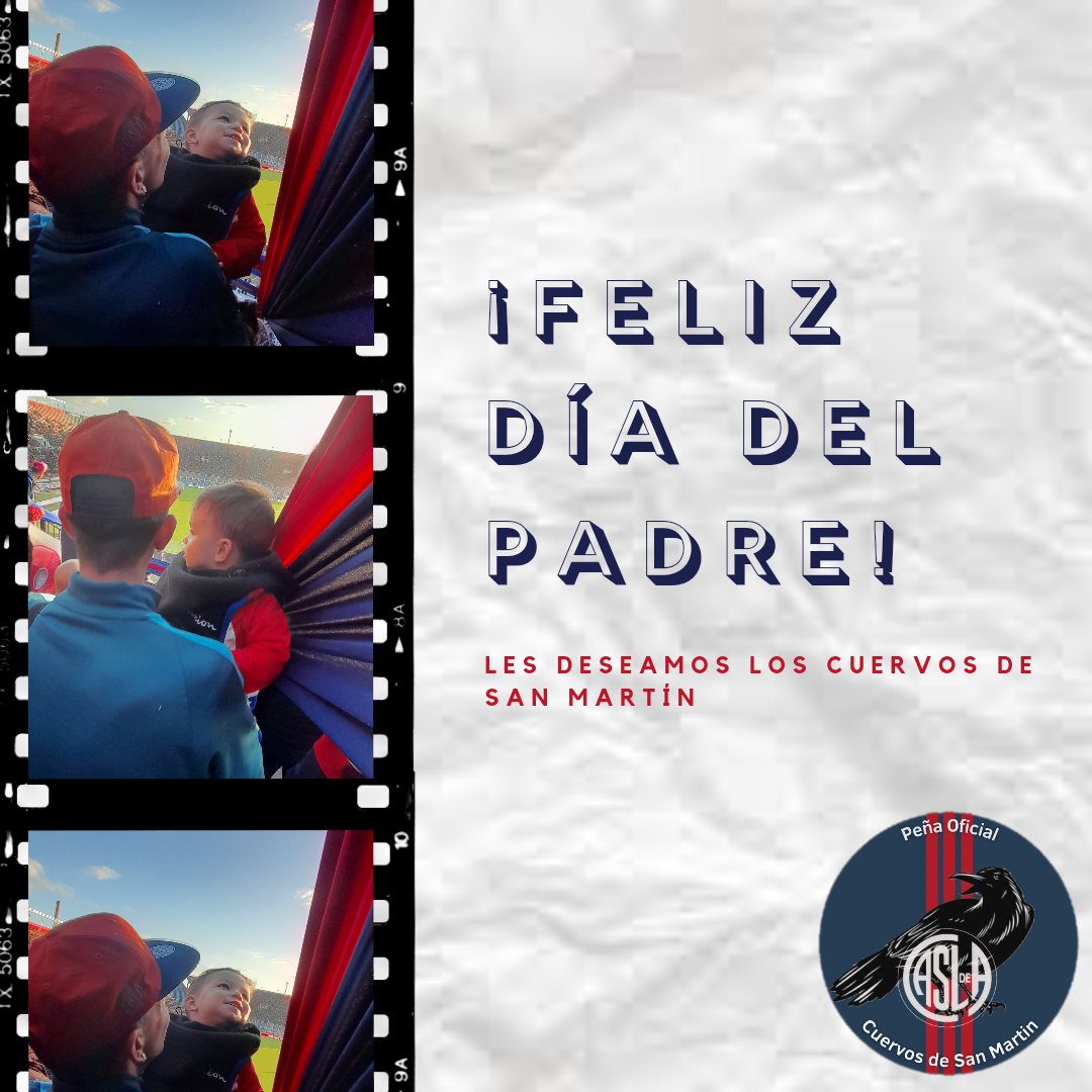 Las pasiones se heredan
Gracias papá por hacerme hincha del Ciclón 💙❤️

Somos San Lorenzo en San Martín.

#CuervosDeSanMartin
#Eventos
#MasQue90Minutos