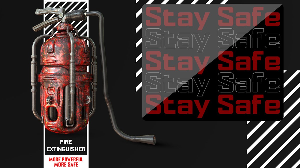 BodoMotion's tweet image. 🔹تصميم ثلاثي الابعاد تخيلي لمطفئة حريق!😊
🔹هذا التصميم تم انشاءه تماماً من وحي مخيلتي!🤩📷
🔹استخدمت برنامج Cinema 4d  لعملية النمذجة و محرك Arnold  لعملية الرندر.
#موشن_جرافيك #سعودية #تصميم #تسويق
@DlelDes
@dam_designers
@DesignersChamb
@Designers_Sup