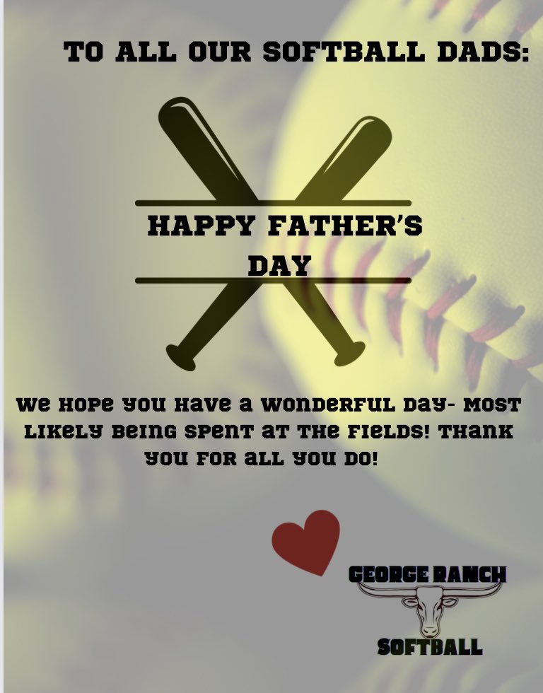 Happy Father’s Day to all the amazing dad’s out there! ♥️ 🥎 #WeAreGR