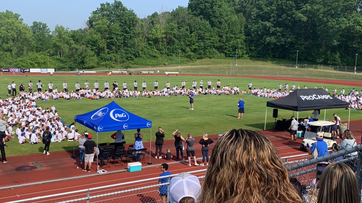 MarkEasy123's tweet photo. Day 1 - Dawson Knox football training camp is on point! Every kid and there brother doing big things hosted by Dawson Knox and sponsors
⁦@dawson_knox⁩ https://t.co/aUhwzRpBzy