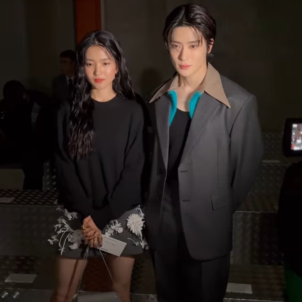 jaehyun with kim taeri

PRINCIPE JAEHYUN A PRADA 
#PradaSS24 #PradaSS24xJaehyun <a href="/Prada/">PRADA</a>