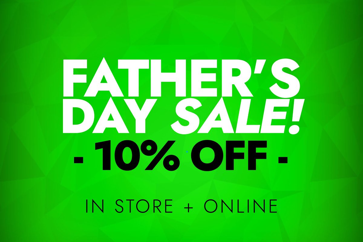 Happy Father’s Day! Enjoy 10% off in store + online, today only. 💰🎉

Promo code: DAD10
Order now👉🏾 95nutrition.com