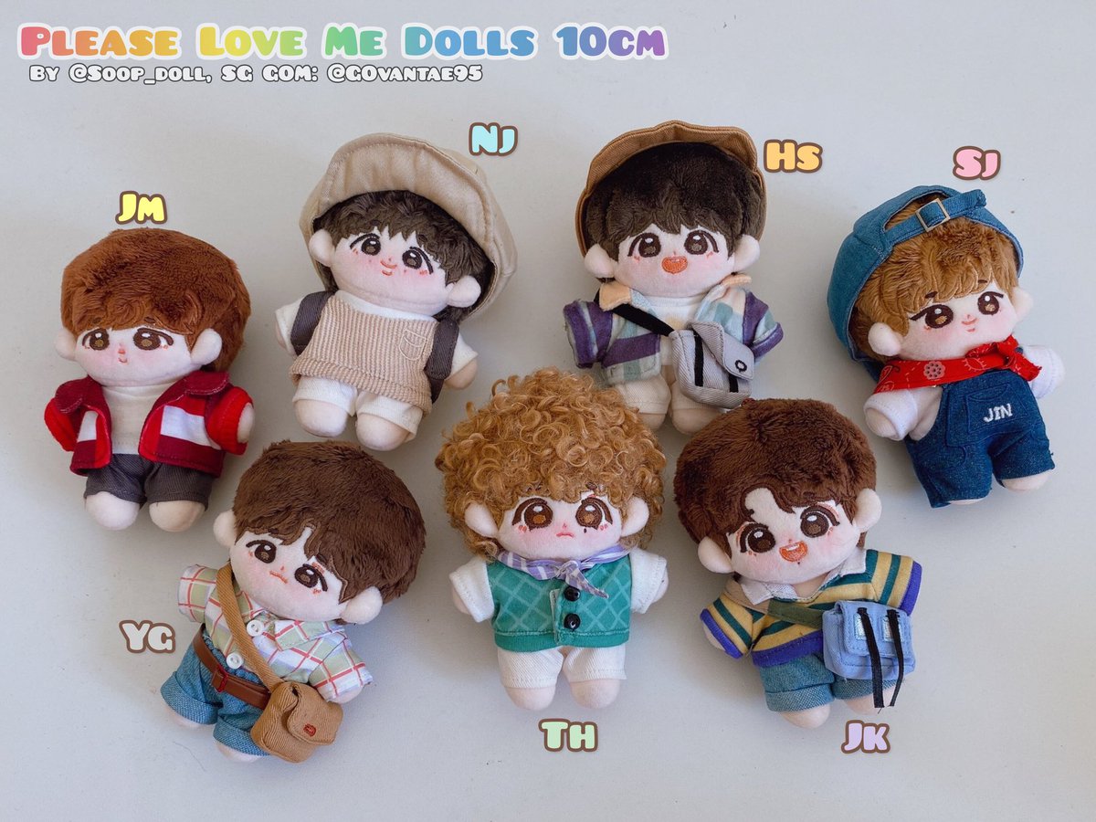 GOvantae95's tweet photo. [🇸🇬SG GO PO]
BTS Please Love Me Doll 10cm
(Design &amp; Made by @soop_doll)
⏰ Deadline: 28th June 2023, 2359pm SGT+8
👶 Price: $31 per doll w/ clothing (in photo)
💵 2 Payments (PayLah/PayNow) 
🛒 https://t.co/JOJF6LtjaB
Click Link to join Singapore Group Order
#btsdoll #btsSG https://t.co/jXea6n1aCo