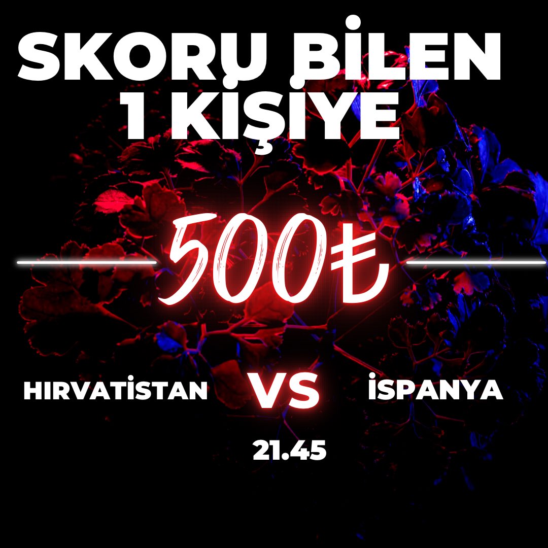 Hırvatistan vs ispanya

(Tahminler 21.45'e kadar)

Telegramda açıklanacak