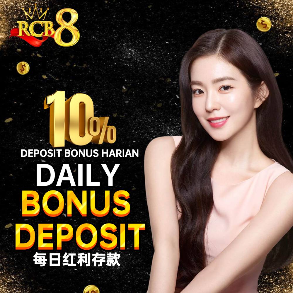 Rcb8asia's tweet photo. 🌟 Exciting News! 📷 
Attention all fans, claim your 10% bonus daily! 📷📷

#RCB8 #OnlineGaming #WinBig #BonusOffer #GamingExperience https://t.co/IAj6WEK2aH