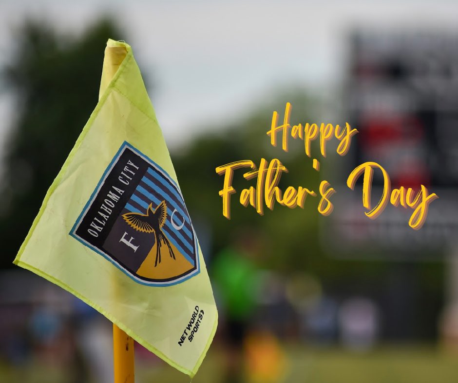 Happy Father’s Day to our soccer dads!! 
#FathersDay #SoccerDad #OKCFC