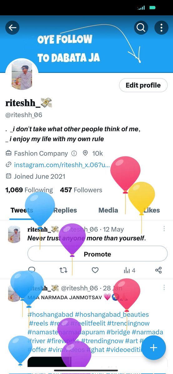 riteshh_06's tweet photo. Thanxxxxs #Twitter https://t.co/Wk8NSnjF3m