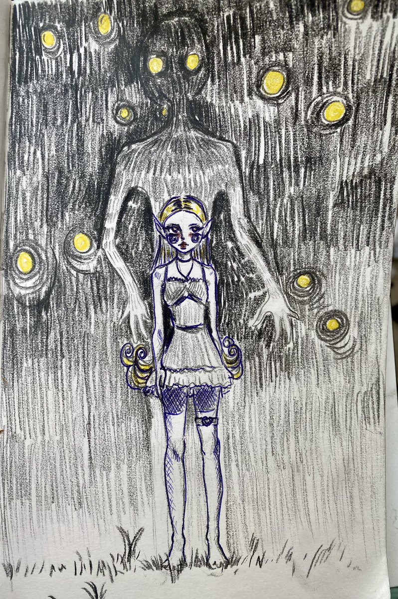 Libebullee's tweet photo. The girl in the wood https://t.co/gB7MaCSLhj