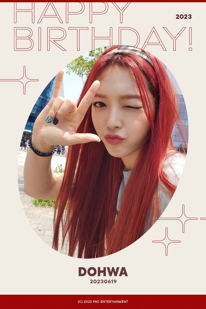 [#2023HBD] 오늘, 6월 19일은 AOA 도화의 생일입니다.
AOA 도화의 생일을 축하해주세요 :-)

#AOA #에이오에이 #도화 #DoHwa #HappyDoHwaDay