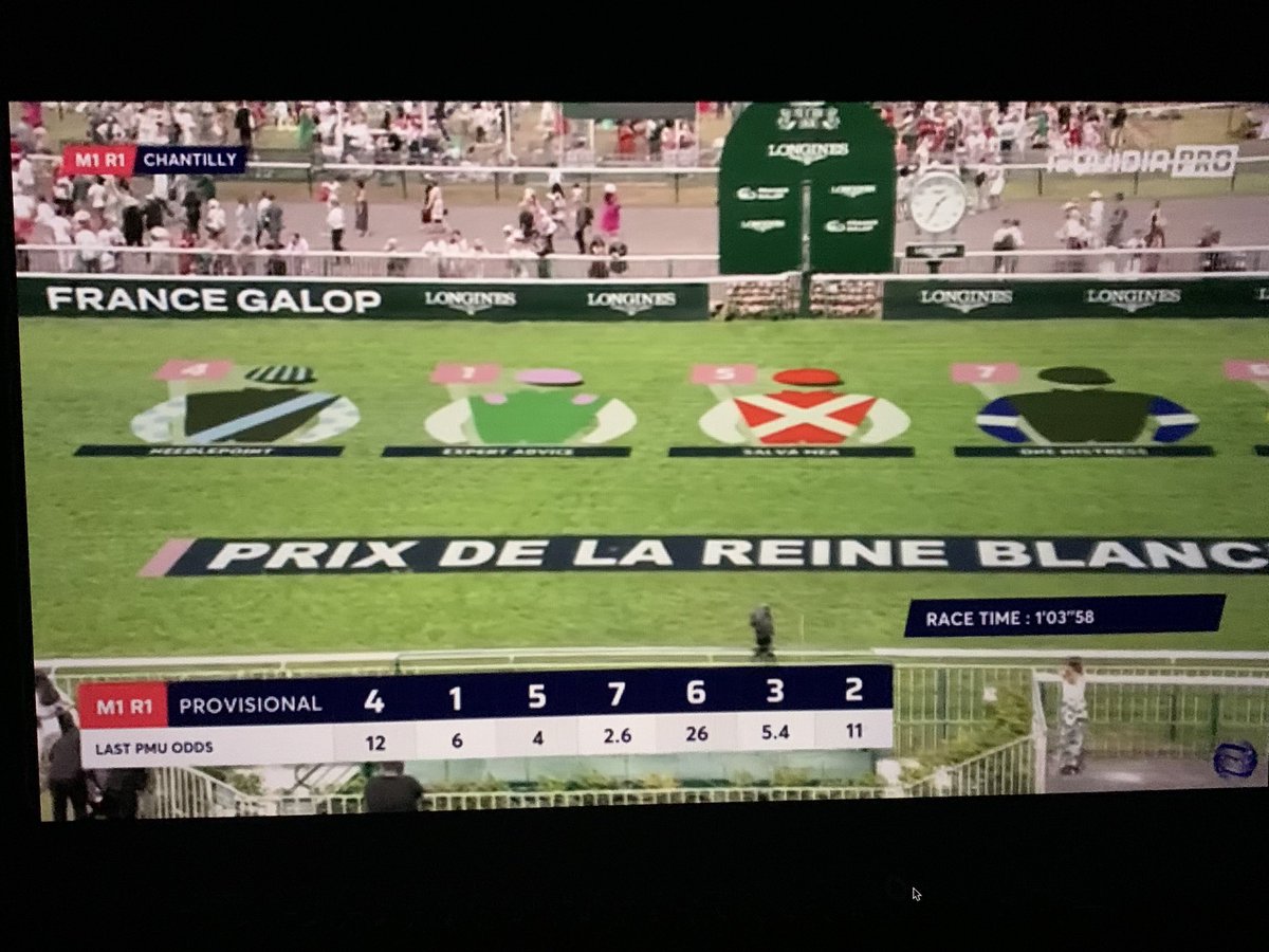 Seeing our @EclipseTBP silks streak away from an @JuddmonteFarms filly on Prix de Diane day @fgchantilly sends a chill down my spine.  It’s truly an honor and it’s why we play this magnificent game.  Thanks to all the partners who put faith in the baby blue & black. #BelieveBig