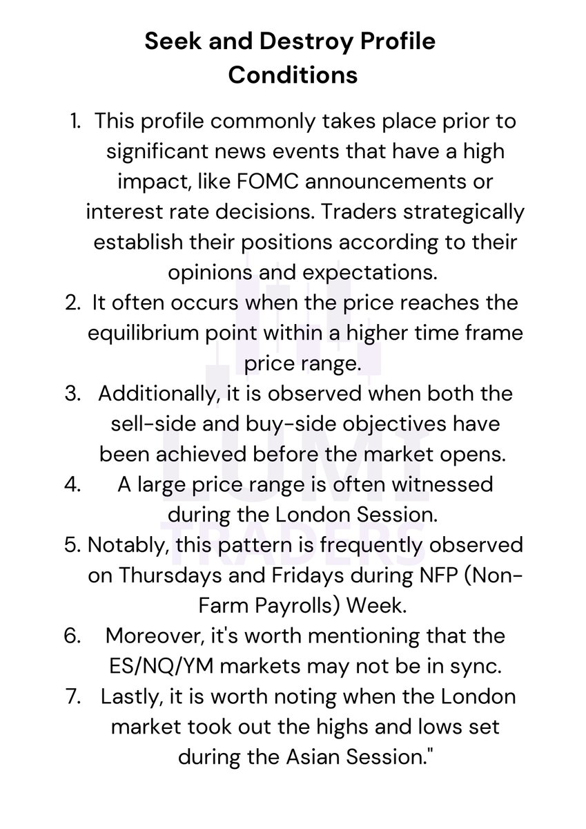 LumiTraders's tweet photo. Seek and Destroy Market Profile @I_Am_The_ICT
#ict #fvg #orderblock #breakerblock #liquidity #trading #forex #investing #daytrading #tradingtips #tradingstrategy #marketstructureshift #nwog #ndog #inversionfvg #liquidityvoid #ipda #ssl #bsl #silverbullet #seekanddestroy https://t.co/bQsidume8e