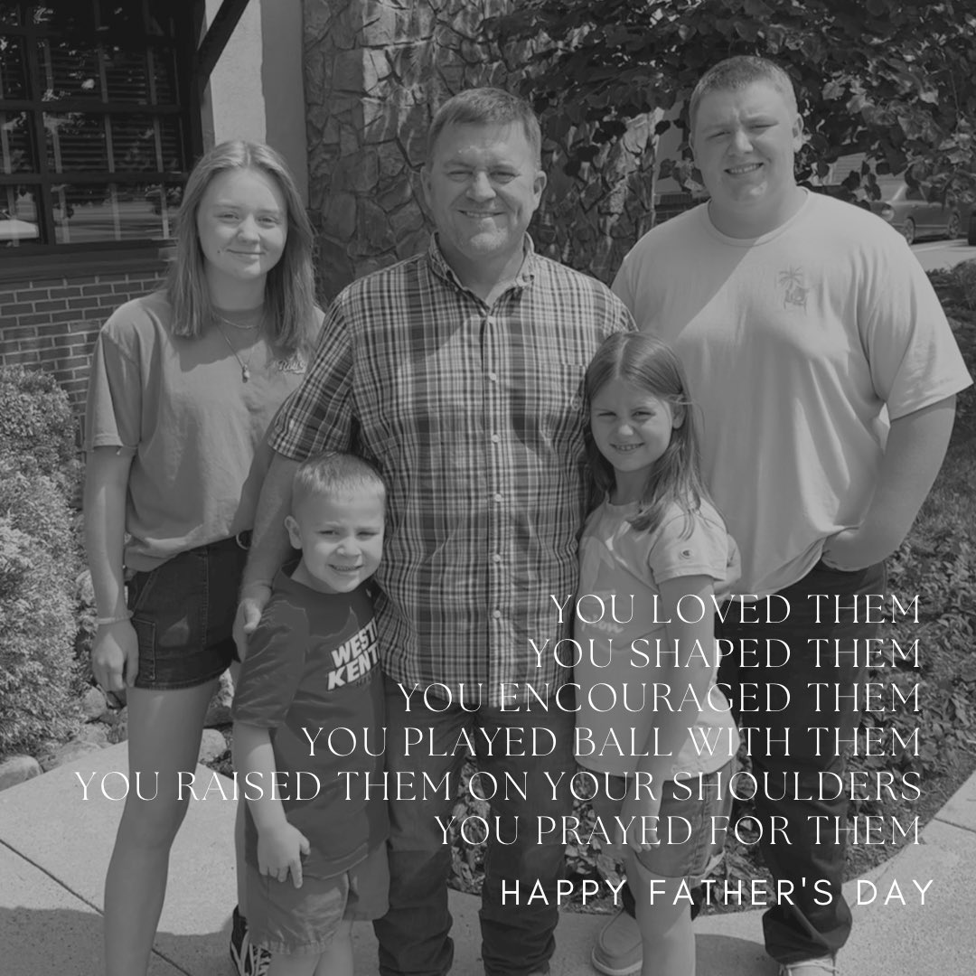 Happy Father’s Day to the best! God has blessed me beyond what I deserve with Brad!