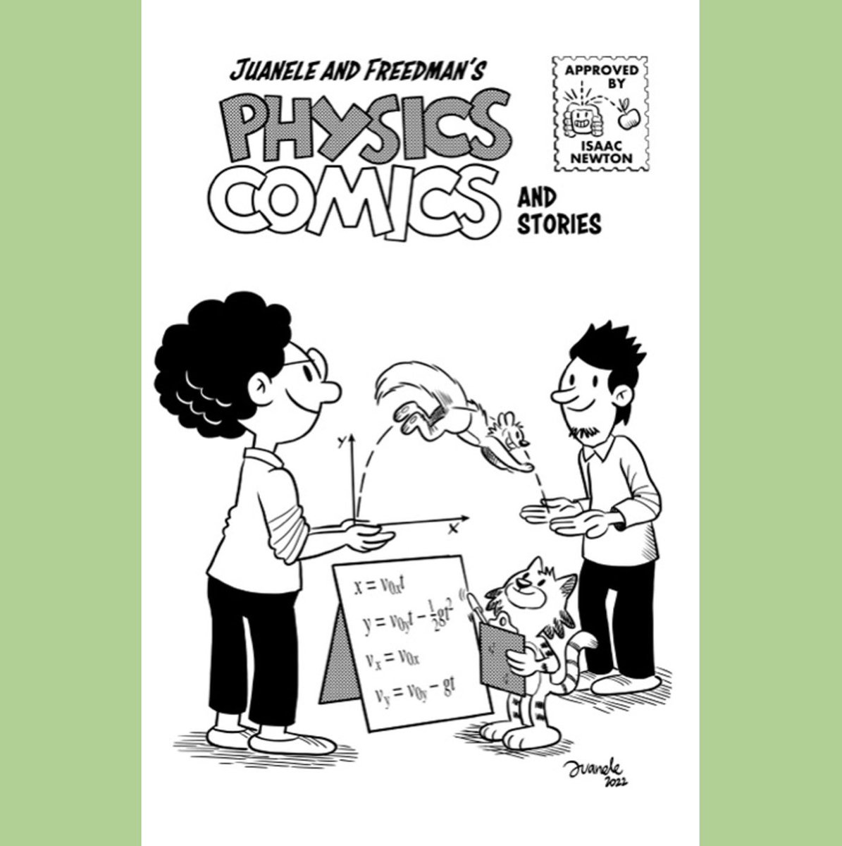 RogerFreedman's tweet image. If you liked our University Physics textbook, you’ll enjoy the new project I’m doing with my colleague @JuaneleTamal  - a supplement on problem-solving in the form of a comic book! Here’s a sample chapter…

In English: bit.ly/friction-comic…
En español: bit.ly/friction-comic…