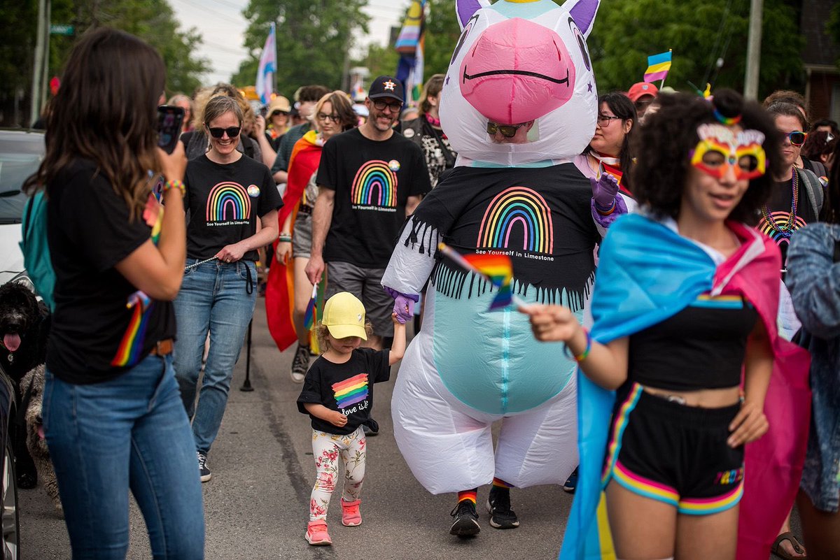 I’m super proud of my school board, colleagues &amp; families for coming out in the hundreds to show we believe, are committed to building a learning environment that is safe, welcoming &amp; inclusive &amp; values diversity for students today &amp; in the future. #seeyourselfinlimestone