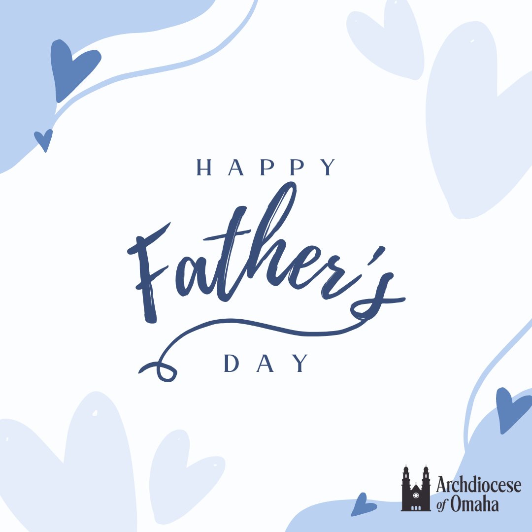 ArchOmaha's tweet photo. Pope Francis once said when speaking to fathers,
"I ask for you the grace to be ever closer to your children, allow them to grow, but be close, close! They need you, your presence, your closeness, your love... May you guard them on their journey: be educators and walk with them." https://t.co/DMtmxfenJ1