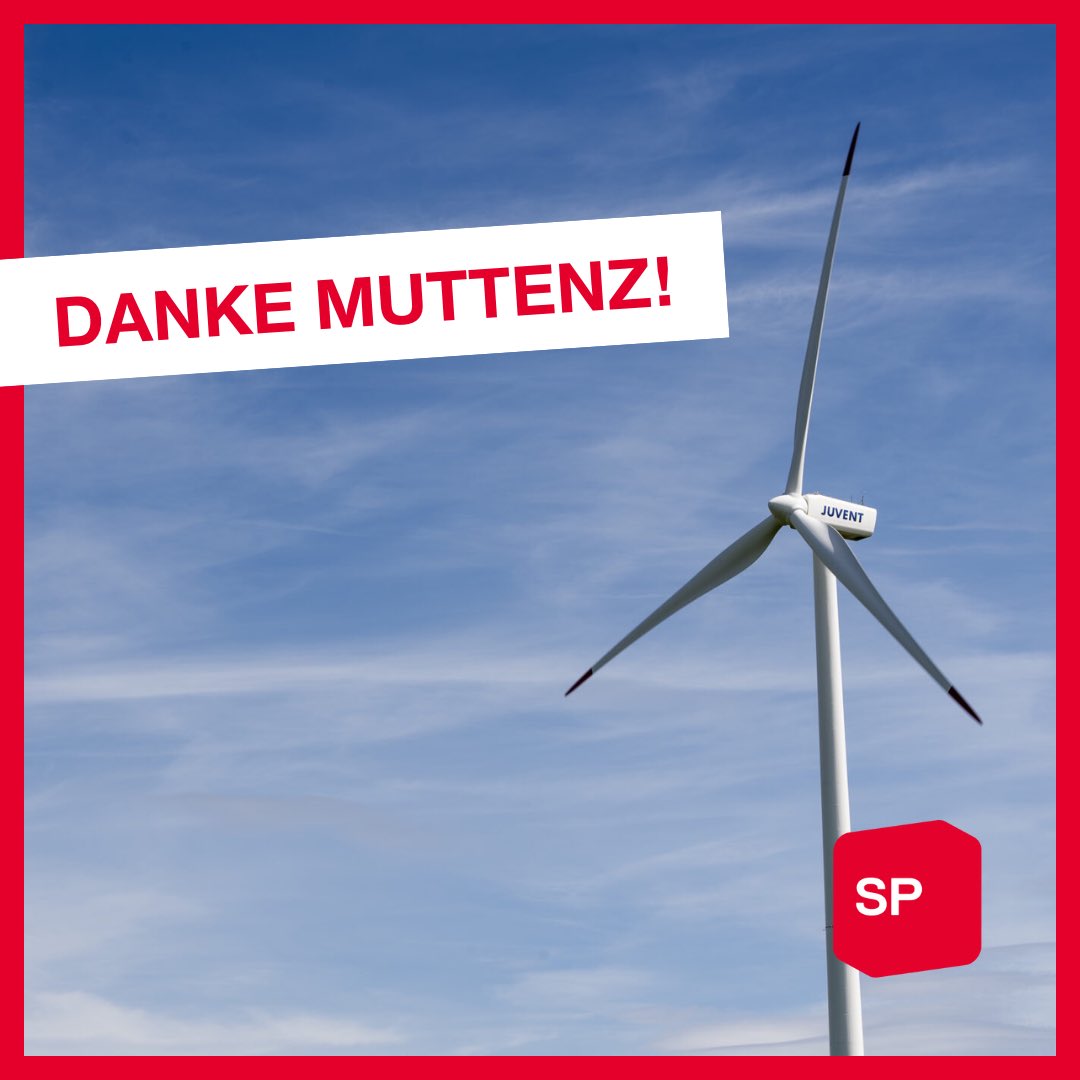 Heute ist ein prestigeträchtiger Tag. Muttenz stimmt die Zonenänderung zugunsten einer Windenergieanlage zu. Danke allen welche sich dafür eingesetzt haben!