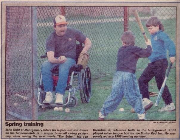 JAK__KIDD's tweet image. My dad was my hero. He Taught me eveything I know, especially the love of Baseball &amp;amp; movies. This was in 1992 after he took us to the movie  #TheBabe and my love for the game ⚾️ really elevated thanks to my DAD and a movie.  
#happyfathersday2023 #Amc #AmcFamily #Dad #Movies