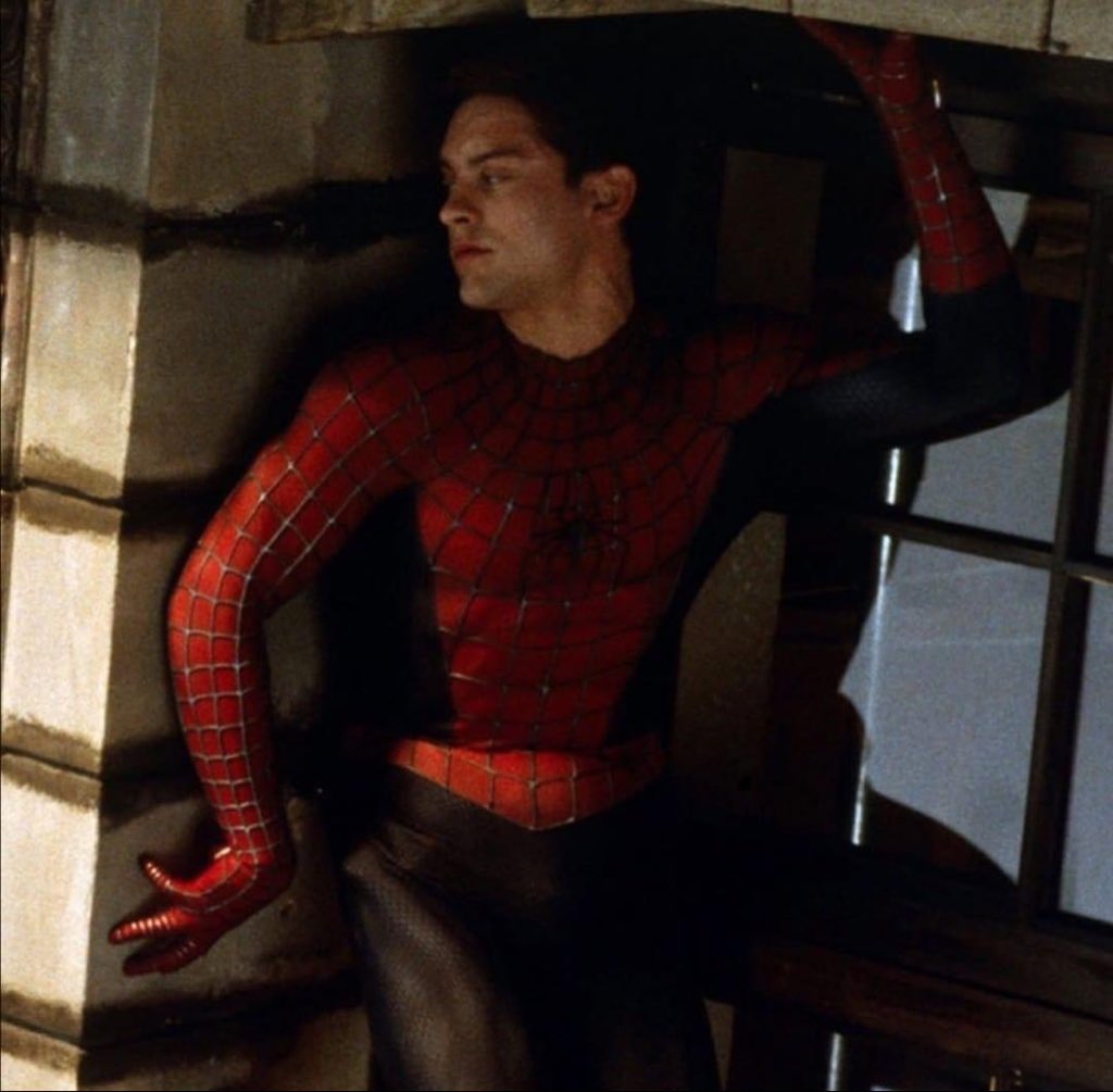 This picture of Tobey Maguire caused me to short circuit actually