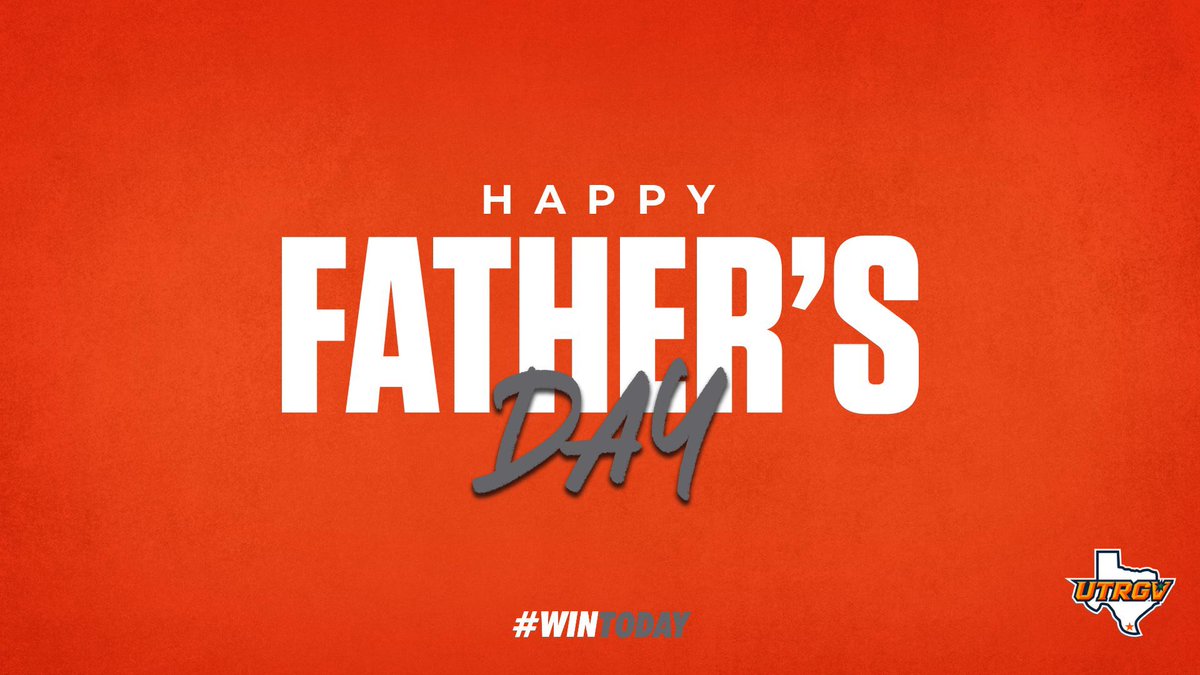 Happy Father’s Day from @UTRGVFootball! ✌🏽

#WinToday