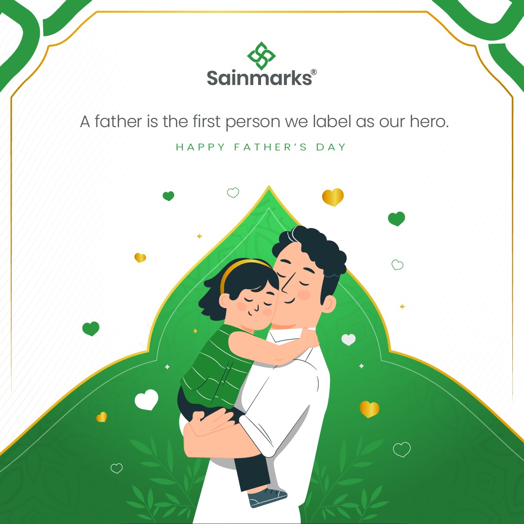 This Father's Day, we want to celebrate all the amazing dads out there who inspire us with their love and dedication.

#FathersDay #Sainmarks #Labels #India #WovenLabels #June #LabelsThatMatter