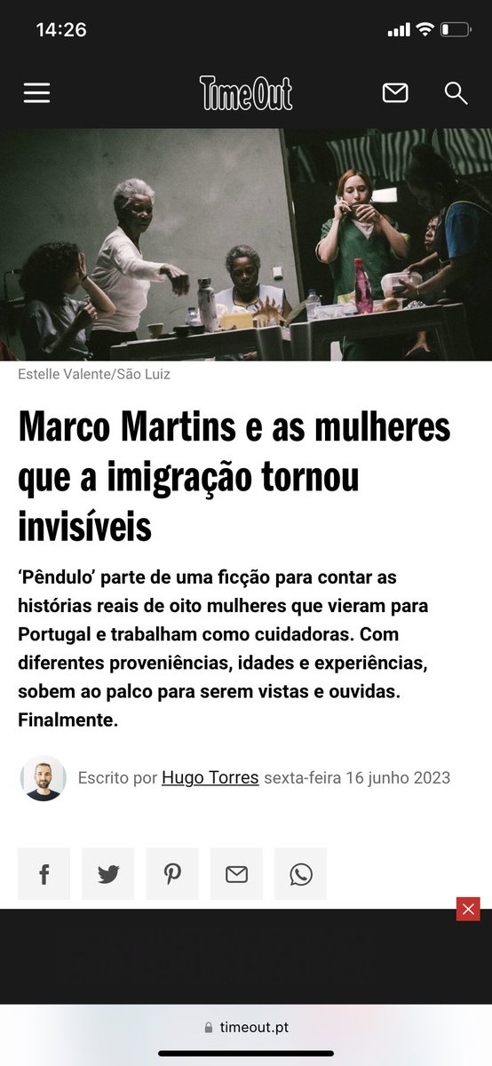 Se só fizerem uma coisa hoje, vão ao teatro São Luiz ver o “Pêndulo”, do Marco Martins. 
Se fizerem duas, a seguir leiam o texto do <a href="/hmltorres/">Hugo Torres</a> sobre a peça.