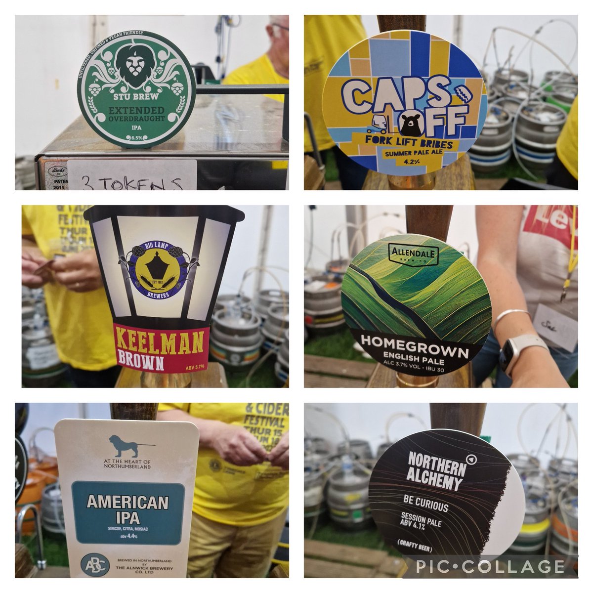 Loads of beers had last night <a href="/tynebeerfest/">Tynedale Beer Fest</a> and everyone was lush! Might be tempted to do camping next year if I can twist <a href="/mrsmyers31/">Caroline Myers</a> arm!