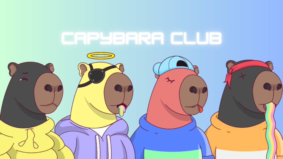 Capybara Club tweet media