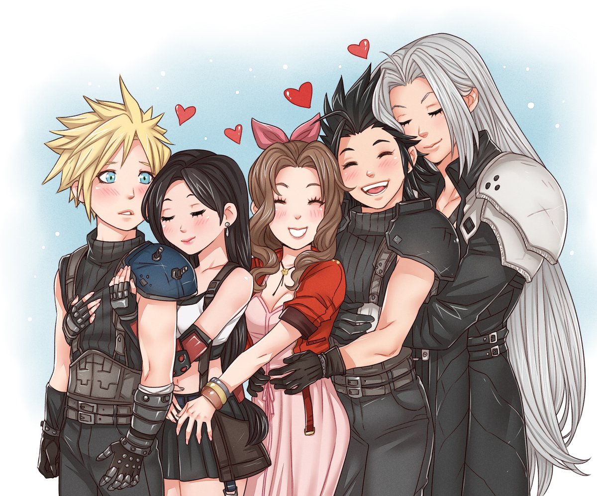 Cloti ♥️ Aerti ♥️ Zerith ♥️ Sephzack multishipper: love them all! 😍🥹🌺 #FF7R