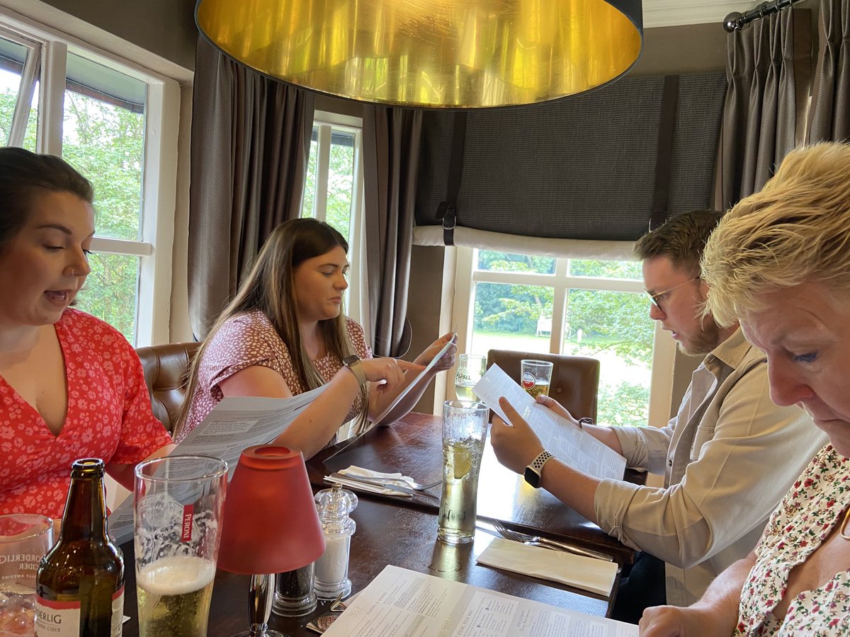 At Miller &amp; Carters with the family for Father’s Day