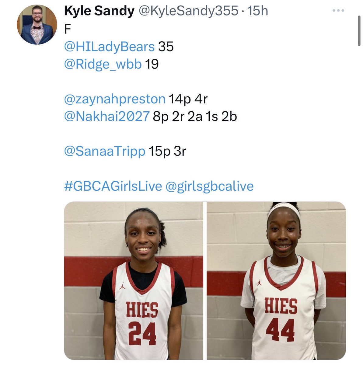 Brandon Clay Recruiting x Southeast All Stars @southeastastars x #BClayRecruiting PSA: WE’RE OUTSIDE ALL SUMMER Big week for ‘24 PG Zaynah Preston of Holy Innocents. Xavier Johnson & Kyle Sandy saw her go 🔥 July 7-10: Champions League CHI July 21-24: Summer Invite / E32 ATL