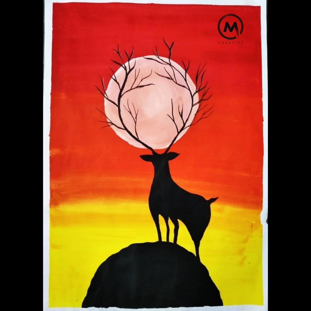 ManojcmManoj1's tweet image. Sunset Deer Painting

If you like this means then don't wait to Follow 👉 @creativity_world_1 

#sunsetpainting 
#creativepainting 
#instapainting 
#instatrend 

By :-
 @creativity_world_1
