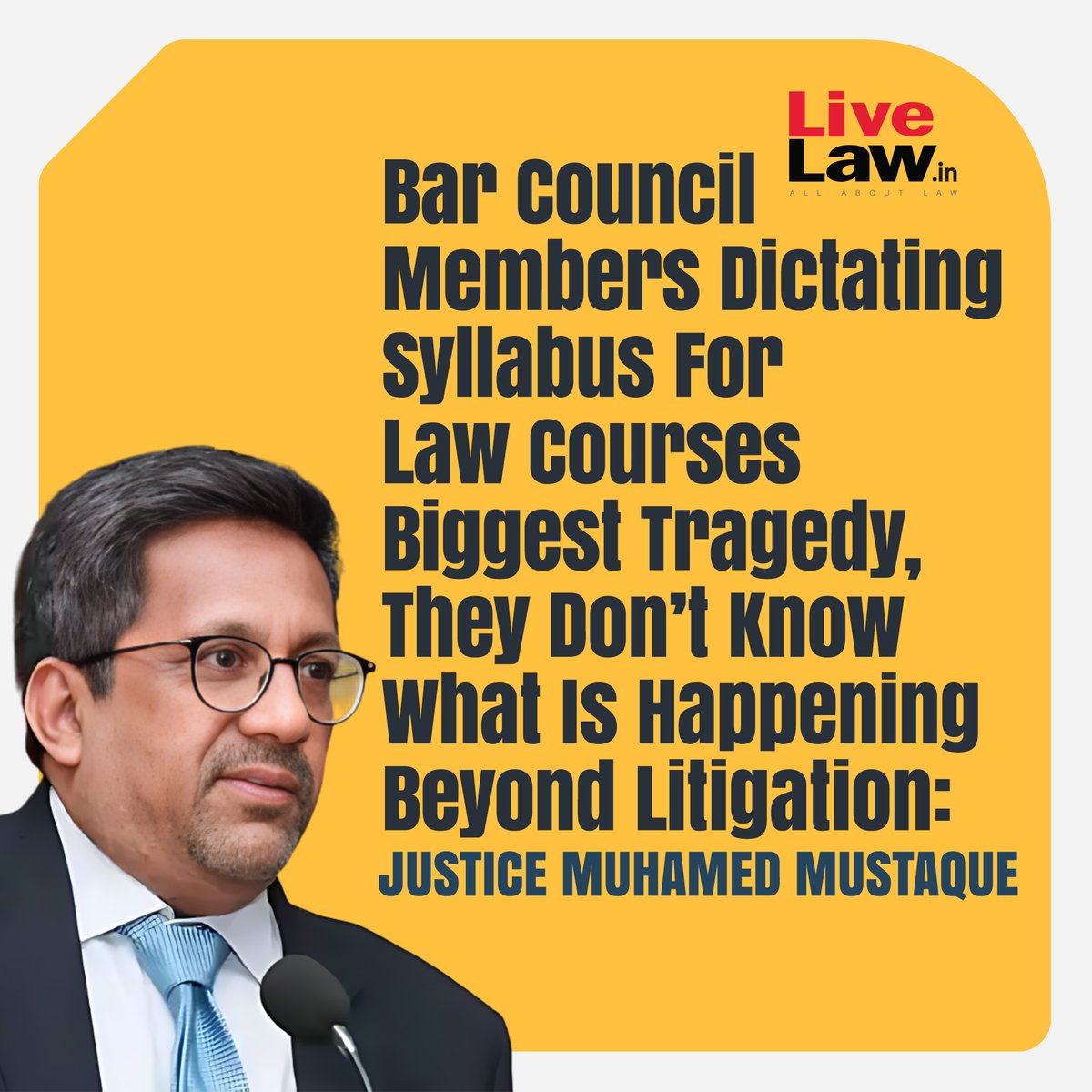 Live Law on Twitter "RT LiveLawIndia Speaking at the launch of a