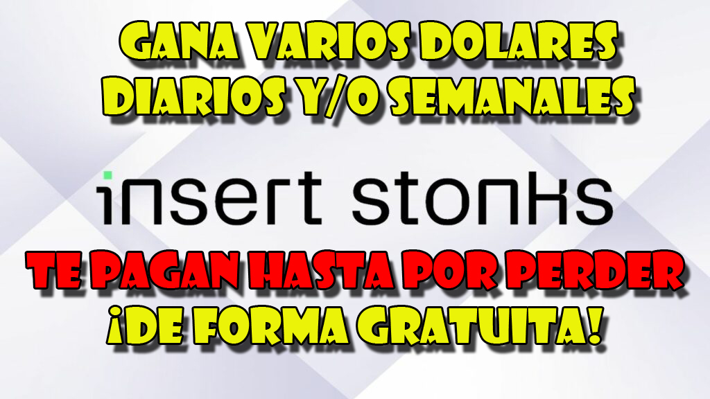 TKSITOGAME's tweet photo. GANA VARIOS DOLARES GRATIS CON ESTOS JUEGOS | INSERT STONKS NFT https://t.co/7VfICagUk7 a través de @YouTube @TKSITO_GAME @InsertStonks #insertstonks https://t.co/cxb0rXHr7I