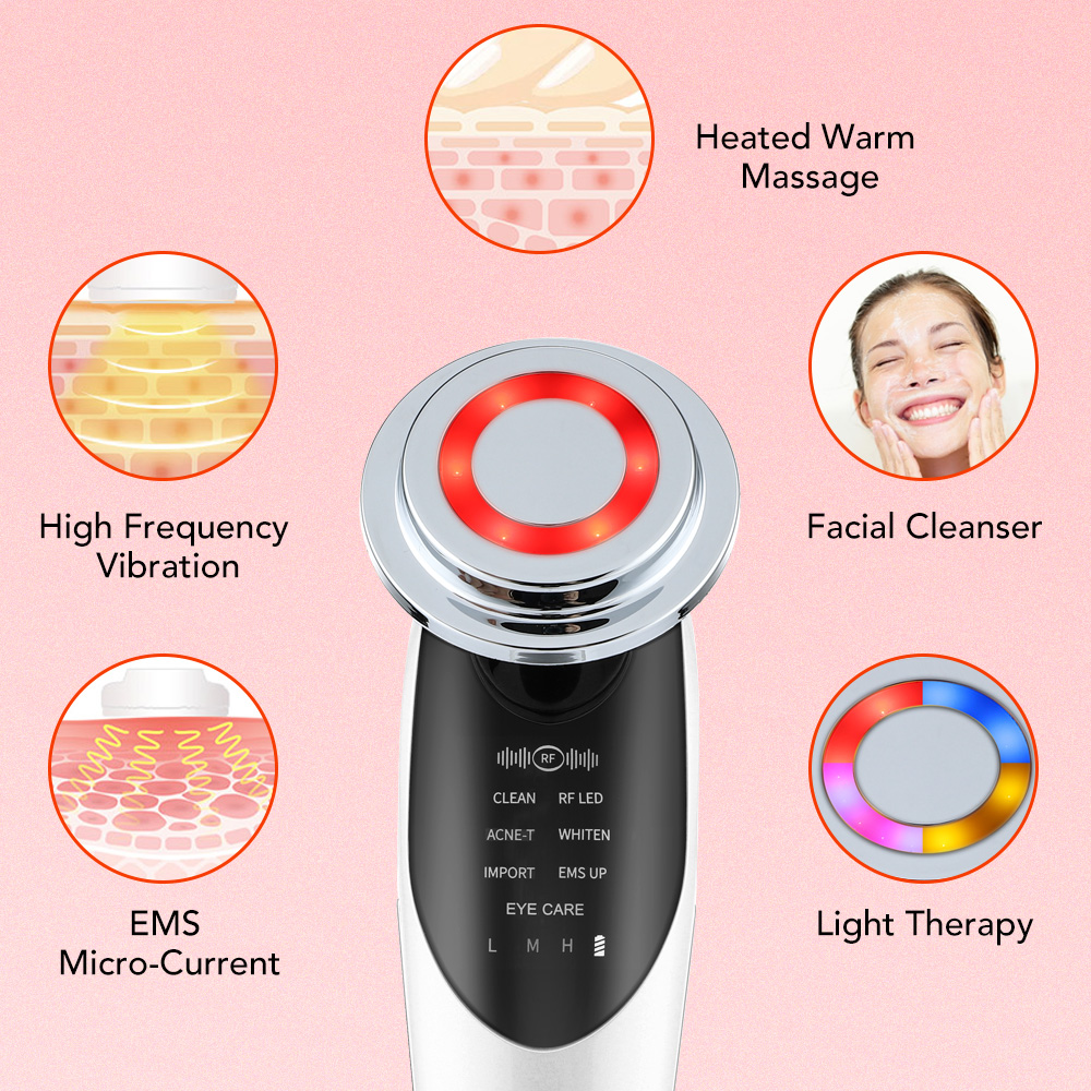 330Beautiful's tweet photo. 7 in 1 Facial Massager Mesotherapy Radiofrequency For Face Apparatus Radio Frequency EMS Skin Tightening Lifting Device LED Care
جهاز تدليك للوجه وشد الجلد والعناية 7 في 1 يعمل بالترددات الراديوية EMS  بمصابيح LED
Price BHD 4.11
https://t.co/Hmq7hDMEVR https://t.co/eBiYzd0Co8