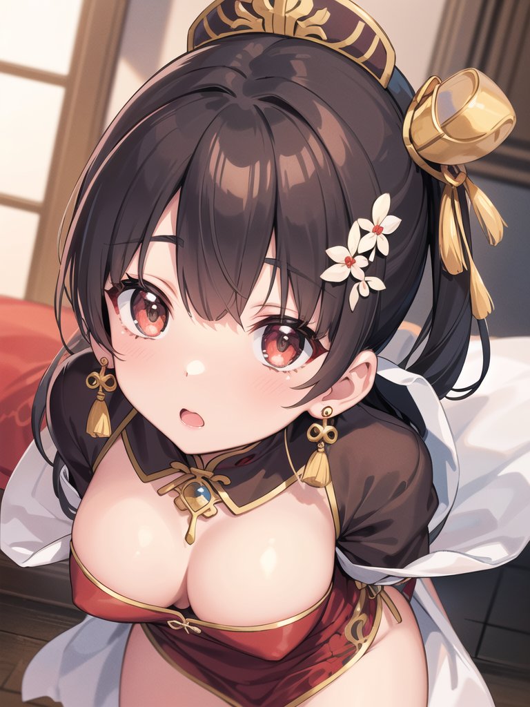 XeSitra's tweet photo. 「なにみてるんですか？」
#AIイラスト https://t.co/vQogufJLXz