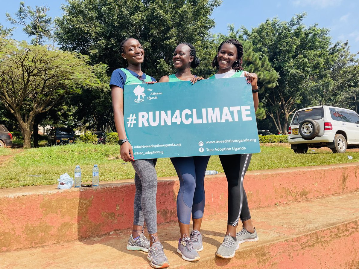 #Run4climate…….We did for the next generation 👏🏽👏🏽 kudos Tree adoption Uganda