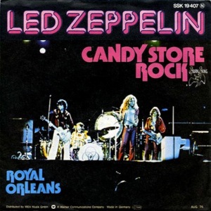 18 de junio de 1976. Led Zeppelin publica el single 'Candy Store Rock', cancion incluida en su álbum Presence. #LedZeppelin