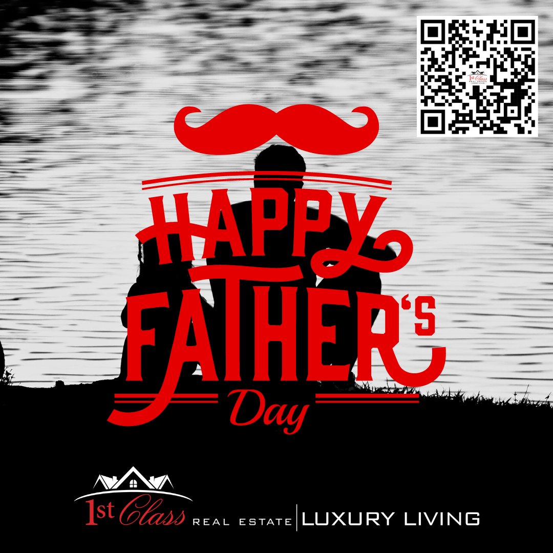 Happy Father’s Day! May you receive much joy and stay blessed! May God always shower you with boundless happiness!

#dad #life #beautiful #love #1stClassRealEstate #1stClassLuxuryLiving #JessicaEblen