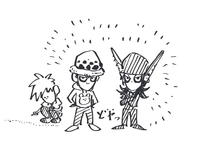 デフォルメちびローくんどうかなと思ったけど描きやすすぎて笑った。王ちゃのおかげです。
どうしても面長になる病。
 #できれば1日1らくがきうpりたい 