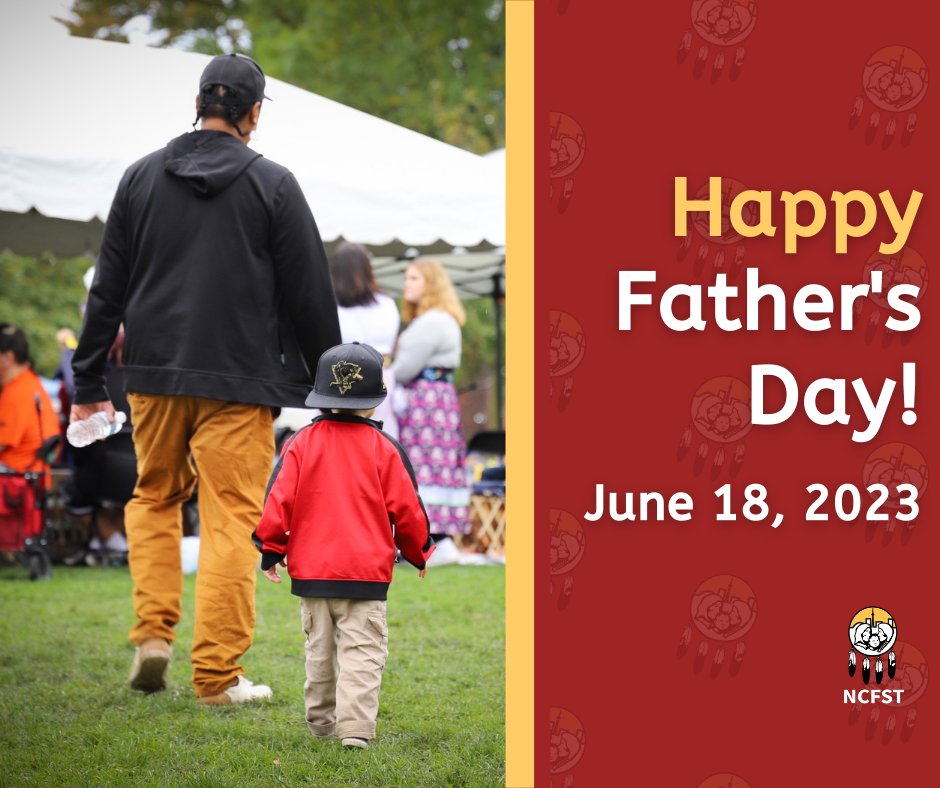 Happy Father's Day to all fathers and all father figures! 

Miigwetch to those who take on the patriarchal role in our families and play a crucial part in building our communities.