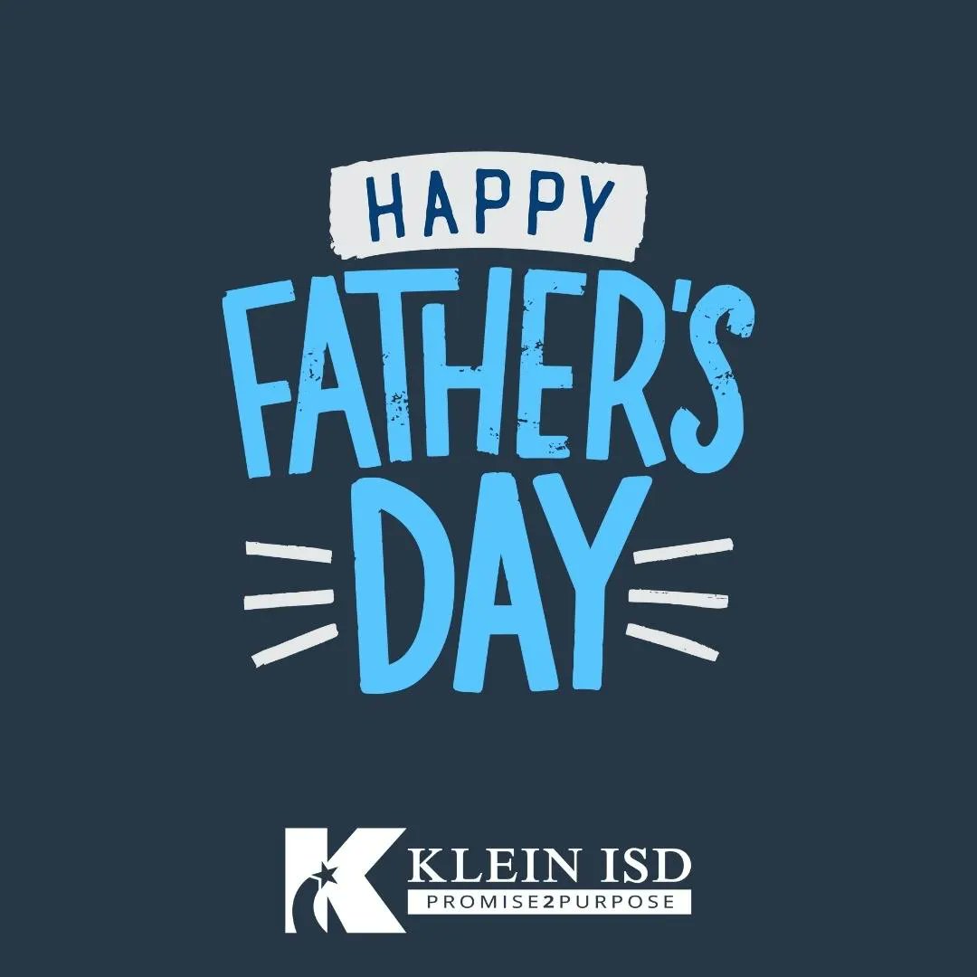 Happy Father’s Day to all of the dedicated dads and father figures in our #KleinFamily! 💙

Today is YOUR day, so be sure to enjoy it! 😄