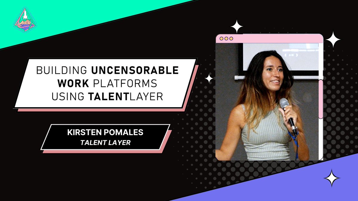 Building uncensorable Work Platforms using @TalentLayer SDK by <a href="/kirstenrpomales/">kirsten builds ai x crypto</a> - recorded at <a href="/SpaghettEth/">SpaghettETH</a> 🔽
Full Talk: youtu.be/iOsIE7Ap5s0