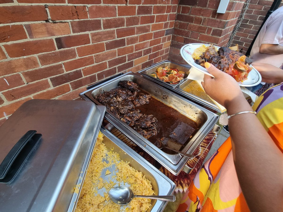 It was nice to welcome colleagues, friends, neighbours and local Croydon civic dignitaries to Bishop's House, Stanhope Road to meet Barbados' Diocesan Bishop Michael. Food by @fishwingstings