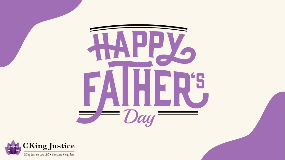 ckingjustice's tweet photo. Happy #FathersDay from Christine King and everyone at CKing Justice. #SWFL https://t.co/emCyNE4L82
